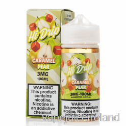 Vape Juice Caramel Pear - Hi-Drip E-Liquids - 100mL 6mg