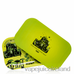Vape Juice GRAV Metal Rolling Tray Green
