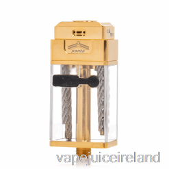 Vape Juice Orca Vape x MrJustRight1 Ponte XL RDTA Stubby Tank Gold