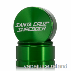 Vape Juice Santa Cruz Shredder 1.6inch Small 3-Piece Grinder Green (40mm)