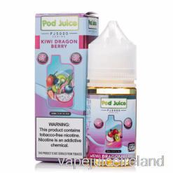 Vape Pod Kits Kiwi Dragon Berry - Pod Juice PJ5000 - 30mL 35mg